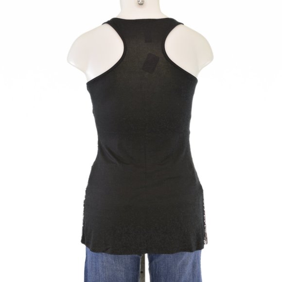 INC Racerback Sequin Tank Top (S) - Picture 3 of 3